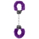 Handschellen Pleasure Furry Violet