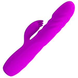 Pretty Love Vibro Rabbit with push Melanie Pretty Love 21cm Purple