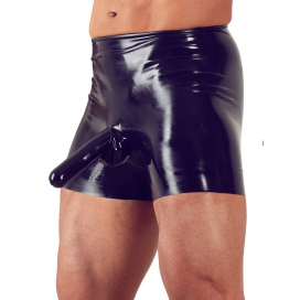 The Latex Collection Boxer in lattice con pene e guaine anali