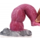 Dildo monstro vibratório Viby Wolf 18 x 5,7cm