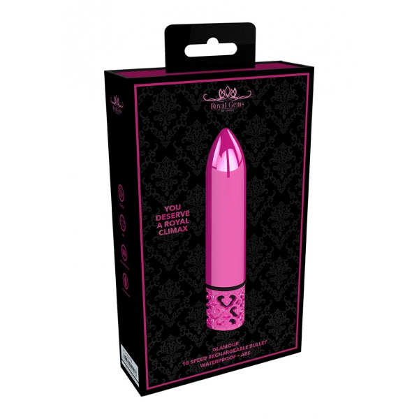 Glamour Mini Vibrator 10.5cm Pink