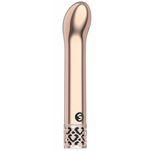 Mini Jóia Vibro Real 12cm Ouro Rosa