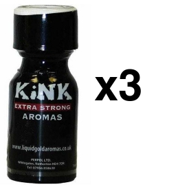 UK Leather Cleaner  KINK Extra Strong 15mL x3