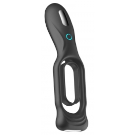 N0. 88 - Vibrating Rechargeable Cock Ring - Black