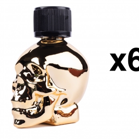 Calavera de oro 25mL x6