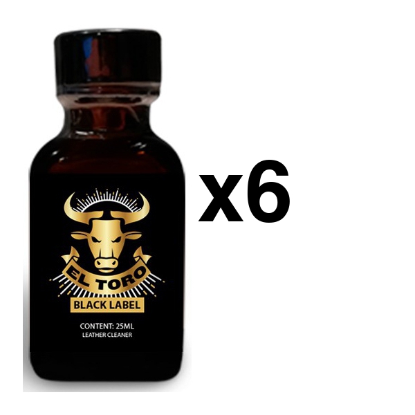 EL TORO Zwart Label 25ml x6