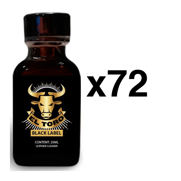 EL TORO Zwart Label 25ml x72