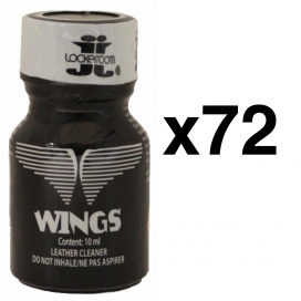 Locker Room WINGS Zwart 10ml x72