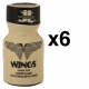  WINGS Bruin 10ml x6