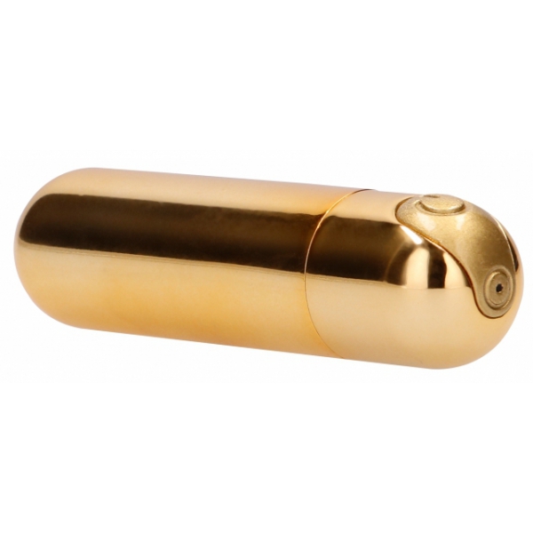 Mini Vibro Bullet Up 7,7 x 2cm Oro