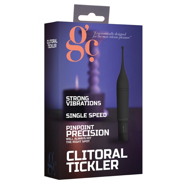 Tickler Clitoral Stimulator Black