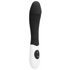 Ribbed Vibrator 12 x 3.7cm Black