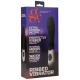 Ribbed Vibrator 12 x 3.7cm Black