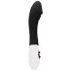 Vibrador acanalado 12 x 3,7cm Negro