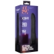 Dildo Vibe Thin 18 x 4.2cm Vibrierender Dildo Schwarz