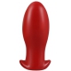 Ovo de Drakar Plug XL 16,5 x 7,3 cm Vermelho