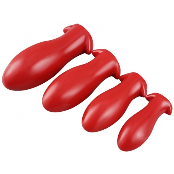 Plug Drakar Egg S 10 x 4,5cm Vermelho