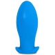 Silikonplug Saurus Egg S 10 x 4.5cm Blau