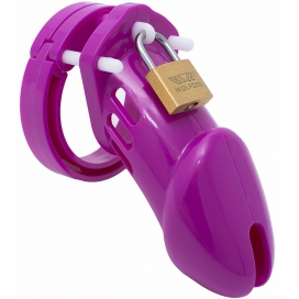 CB-6000 Silicone Male Chastity Cage PURPLE