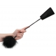 Ouch Whip and Duster 43cm Black