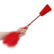 Ouch Zwep en Veer stofdoek 43cm Rood