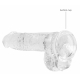 Crystal Clear Dildo 12 x 3cm Transparent