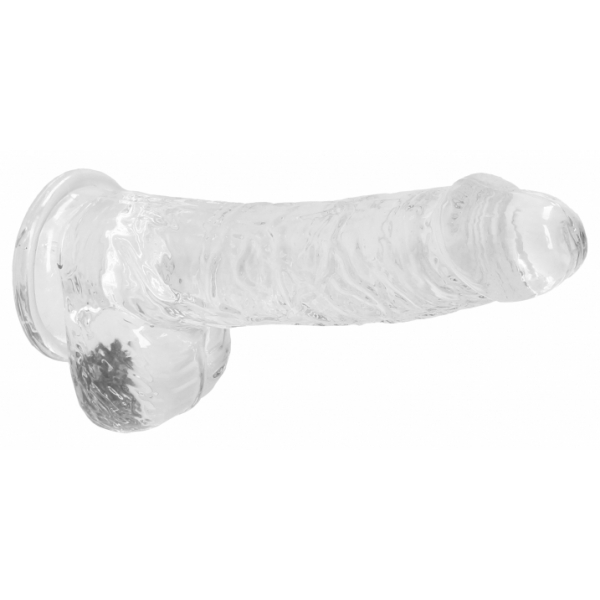 Dildo Crystal Clear 12 x 3cm Transparent