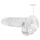 Dildo Crystal Clear 14 x 3,5cm Transparente