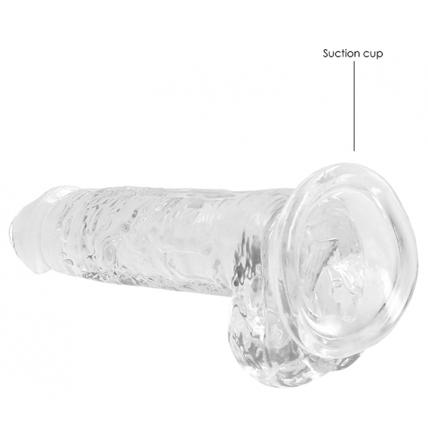 Dildo Crystal Clear 14 x 3,5 cm trasparente