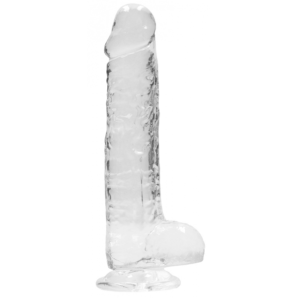 Crystal Clear Dildo 16 x 4cm Transparent