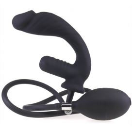 InflateGear Vibration Inflatable Butt Plug - Recharge