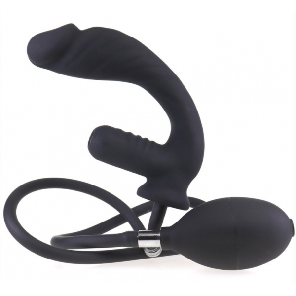 Plug inflable vibratorio Infladick 14 x 3,5cm