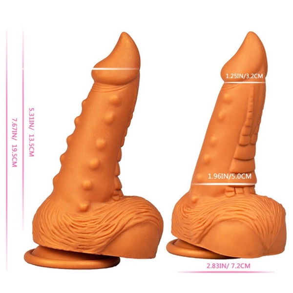 Monster Dildo Dural 14 x 4.8cm