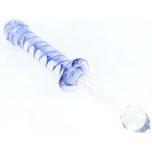 Consolador de cristal Screw Duo 24 x 3,3cm