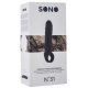 Manicotto per pene elastico Sono N°31 - 11 x 3 cm Nero