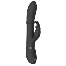 VIVE Vibro Rabbit Halo 24,5 x3,5 cm nero