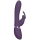 Aufblasbarer Vibro Rabbit Taka 22 x 6cm Violett