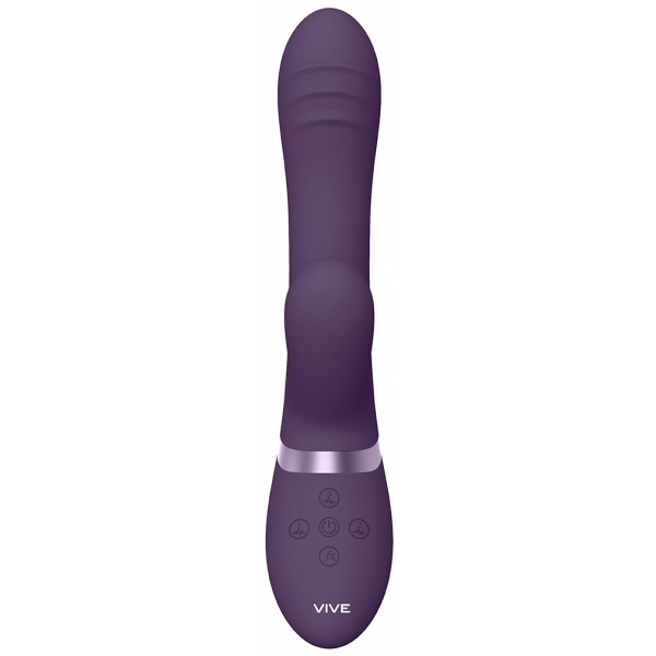 Vibro Rabbit Tani 22 x 3.5cm Purple