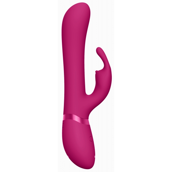 Vibro Rabbit Chou 23 x 3,5cm Rosa