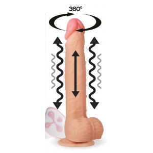 CENTAURO Cesur Centauro Roterende Dildo 18 x 4cm