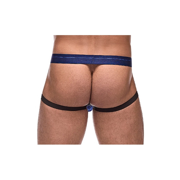 Jockstrap DIAMOND MESH Blau