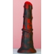 Dildo Dragon Zirg 22 x 5cm Black-Red