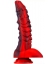 Dildo Dragon Sarkan 19 x 4.5cm Black-Red
