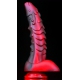 Magic Dragon Silica Gel Colorful Dildo - Fire BLACK