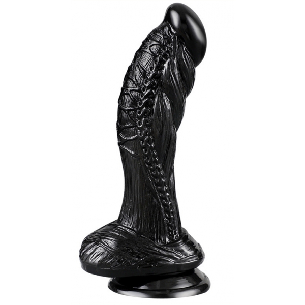 Dildo Monster Seemus 15 x 4.5cm Black