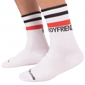 Witte URBAN vriendschappelijke sokken