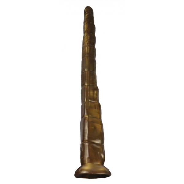 Dildo Longo de Cobra-Rato Monstro 45 x 5,5cm Ouro