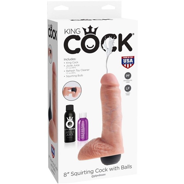 Dildo King Cock Squirty 15 x 5 cm