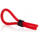 Cockring silicone STUD LASSO Rouge