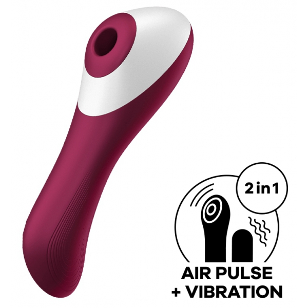 DUAL CRUSH Satisfyer Estimulador de clítoris 16cm